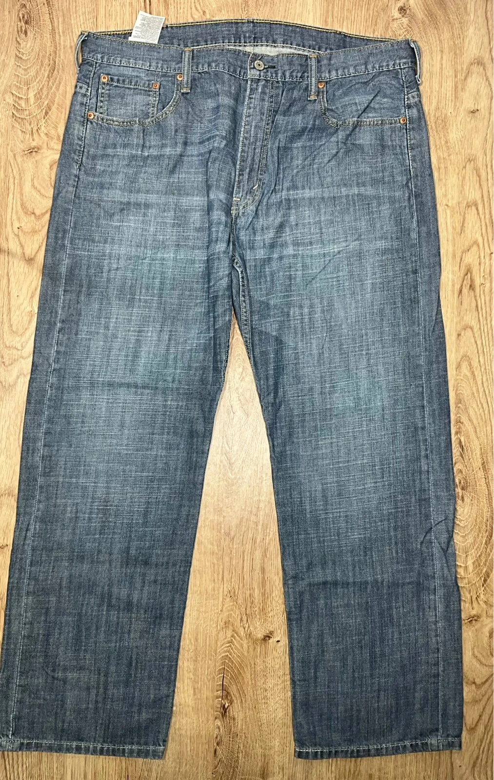 Jean Levi's 569 Loose Straight W38 L32 Vintage Bleu Délavé lvh 192 – photo 2